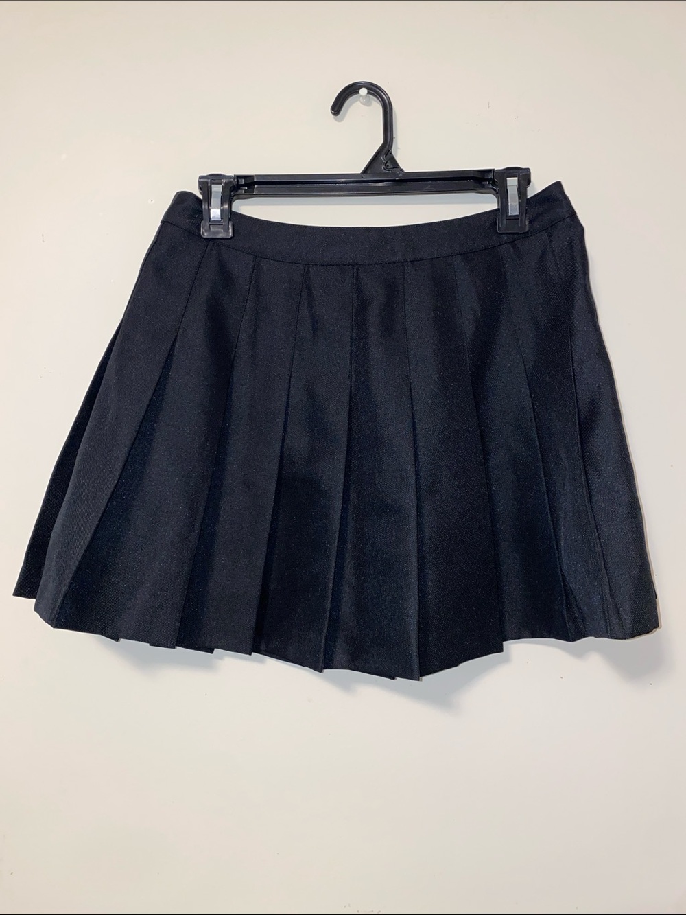 Forever 21 Black Pleated Mini Skirt